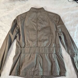 LOFT Utility Jacket in Taupe
